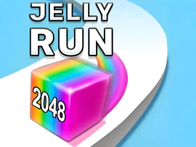 Lojë Jelly Run 2048 në internet