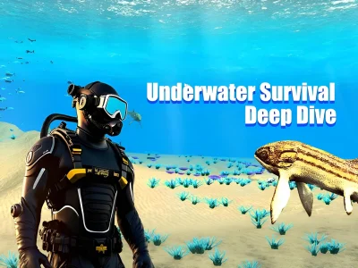 Lojë Underwater Survival: Deep Dive në internet