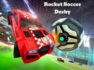 Lojë Rocket Soccer Derby në internet