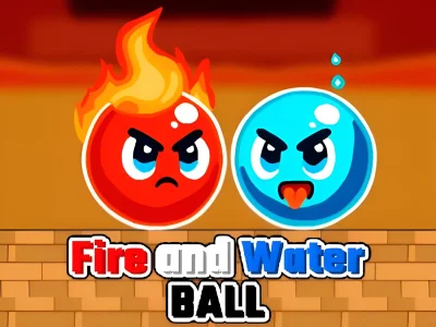 Lojë Fire and Water Ball në internet