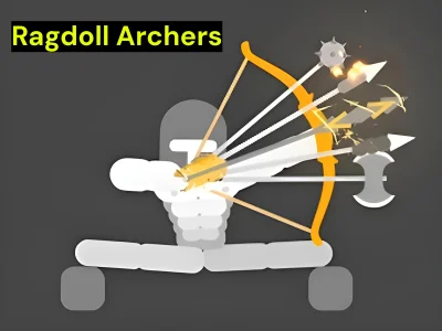 Lojë Ragdoll Archers në internet