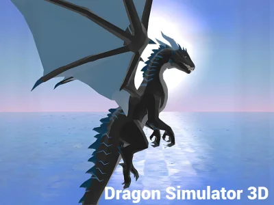 Lojë Dragon Simulator 3D në internet