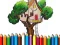 Lojë Tree House Coloring Book në internet