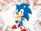 Lojë Sonic Coloring në internet