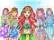 Lojë Girl Coloring Dress Up Games në internet