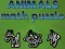Lojë Animals Math Puzzles në internet