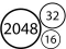 Lojë Merge Numbers 2048 në internet