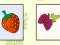 Lojë Fruits Memory në internet
