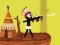 Lojë Stickman Destruction Warrior në internet