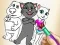 Lojë Kitty Coloring Book në internet