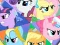 Lojë Pony Round Puzzle në internet