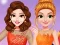 Lojë Princesses Ice Skating Dress Up në internet