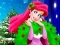 Lojë Ariel The Little Mermaid Christmas Dres Up në internet