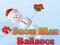 Lojë Snow Man Balance në internet