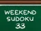 Lojë Weekend Sudoku 33 në internet