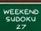 Lojë Weekend Sudoku 27 në internet