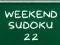 Lojë Weekend Sudoku 22 në internet