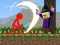 Lojë Stickman vs Craftman në internet