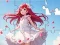 Lojë Jigsaw Puzzle: White Dress Girl në internet