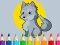 Lojë Coloring Book: Wolf në internet