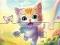 Lojë Jigsaw Puzzle: Kitten With Butterfly në internet