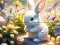 Lojë Jigsaw Puzzle: Sunny Forest Rabbit në internet