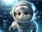 Lojë Jigsaw Puzzle: Astronaut-Cat në internet
