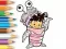 Lojë Coloring Book: Monster Costume Girl në internet