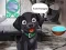 Lojë Feed Hungry Black Dog në internet
