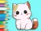 Lojë Coloring Book: Cute Kitten në internet