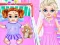 Lojë Little Elsa Caring Day në internet