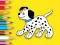 Lojë Coloring Book: Cute Spotted Dog në internet