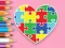 Lojë Coloring Book: Heart Jigsaw në internet