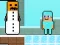 Lojë Noob vs Pro Snowman në internet