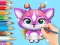 Lojë Coloring Book: Cute Fluvsies në internet