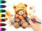 Lojë Coloring Book: Autumn Bear në internet