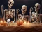Lojë Halloween Skeleton Colony Escape në internet