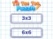 Lojë Tic Tac Toe Puzzle në internet