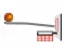 Lojë Pixel Basket në internet