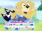 Lojë Jigsaw Puzzle: Bluey Dad Baby në internet