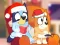 Lojë Jigsaw Puzzle: Bluey Christmas Party në internet