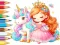 Lojë Coloring Book: Unicorn Secret Whisper në internet