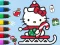 Lojë Coloring Book: Hello Kitty Christmas në internet