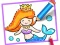 Lojë Toddler Drawing: Mermaid në internet