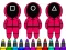 Lojë Coloring Book: Squid Game Mask në internet