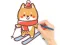 Lojë Coloring Book: Skiing Puppy në internet