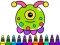 Lojë Coloring Book: Alien në internet