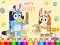 Lojë Coloring Book: Bluey Happy Easter në internet