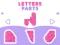 Lojë Letters Parts në internet