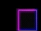 Lojë Neon square Rush në internet